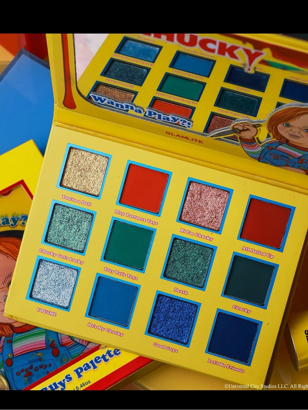 Glamlite x Chucky "Good Guys" Palette
